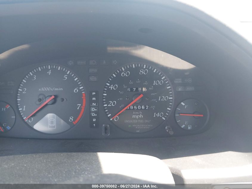 1998 Acura Cl 3.0 VIN: 19UYA2259WL004660 Lot: 39750082