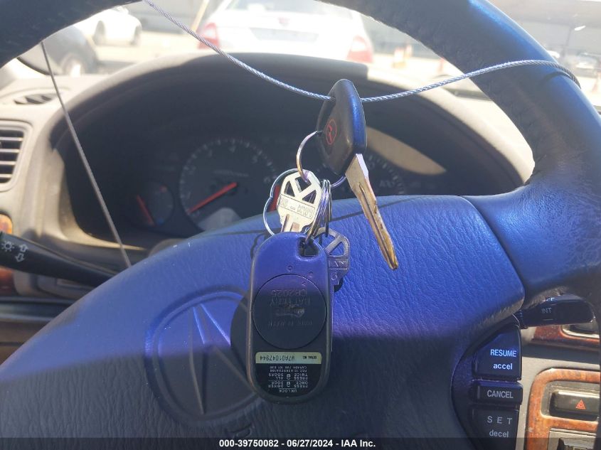 1998 Acura Cl 3.0 VIN: 19UYA2259WL004660 Lot: 39750082