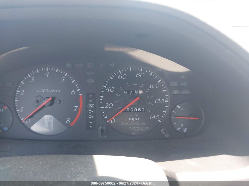 1998 Acura Cl 3.0 VIN: 19UYA2259WL004660 Lot: 39750082