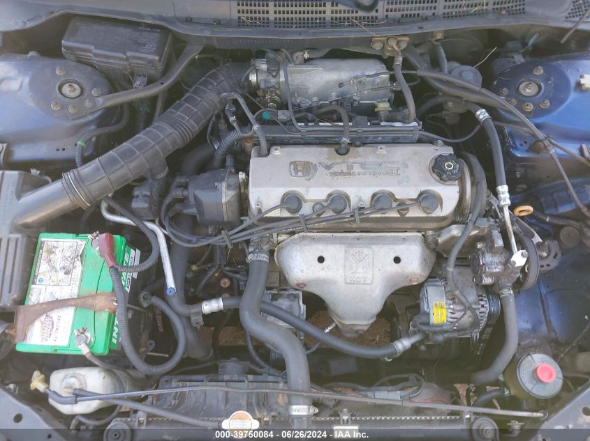 2001 Honda Accord 2.3 Lx VIN: 1HGCG56421A140631 Lot: 39750084