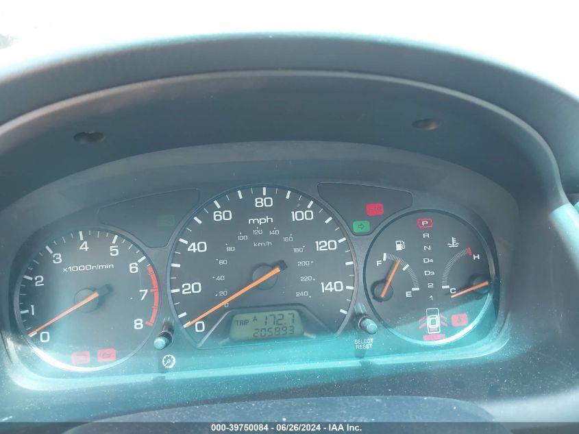 2001 Honda Accord 2.3 Lx VIN: 1HGCG56421A140631 Lot: 39750084