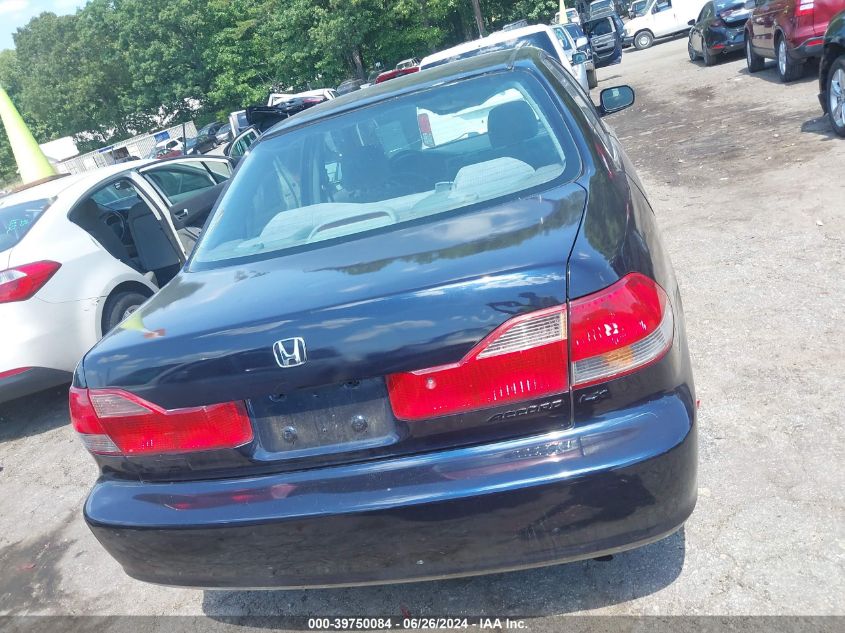 2001 Honda Accord 2.3 Lx VIN: 1HGCG56421A140631 Lot: 39750084