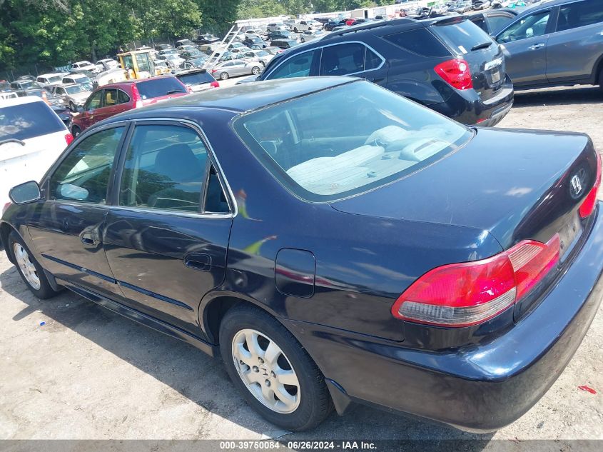 2001 Honda Accord 2.3 Lx VIN: 1HGCG56421A140631 Lot: 39750084