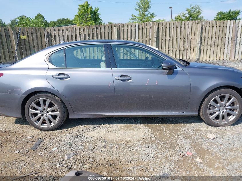 2013 Lexus Gs 350 350 VIN: JTHCE1BL9D5012019 Lot: 39750101