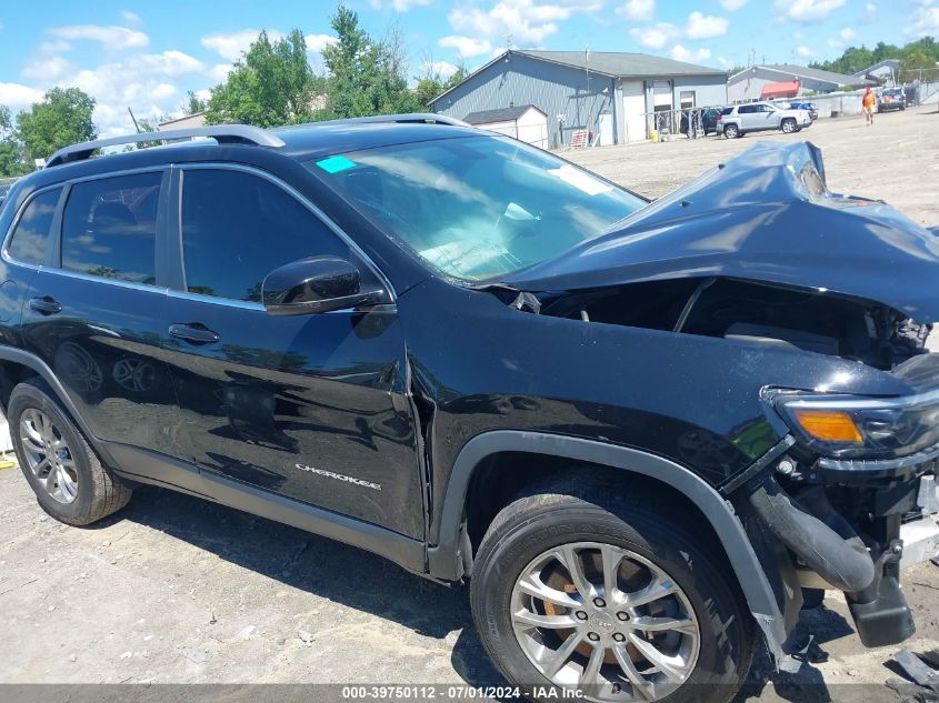 2019 Jeep Cherokee Latitude Plus 4X4 VIN: 1C4PJMLX6KD118223 Lot: 39750112