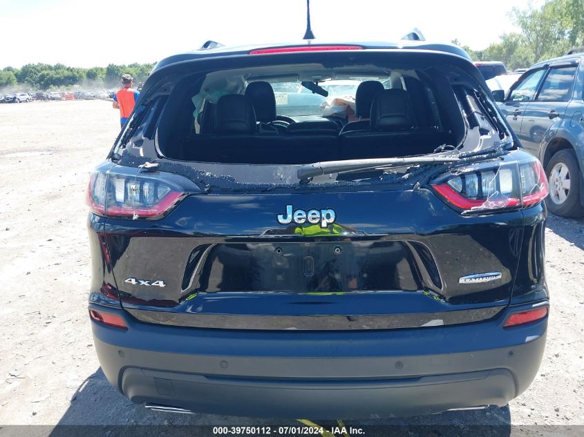 2019 Jeep Cherokee Latitude Plus 4X4 VIN: 1C4PJMLX6KD118223 Lot: 39750112