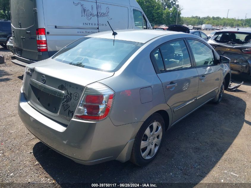 3N1AB6AP8AL644074 | 2010 NISSAN SENTRA