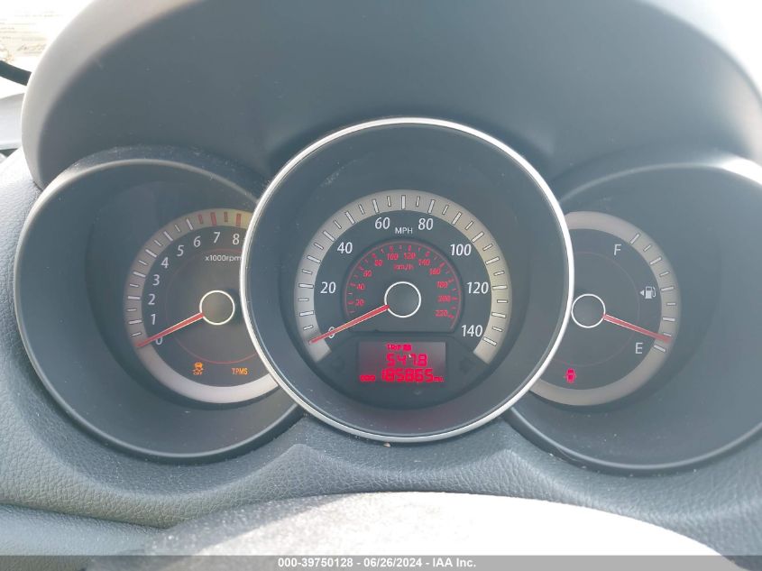 2010 Kia Forte Ex VIN: KNAFU4A21A5836472 Lot: 39750128