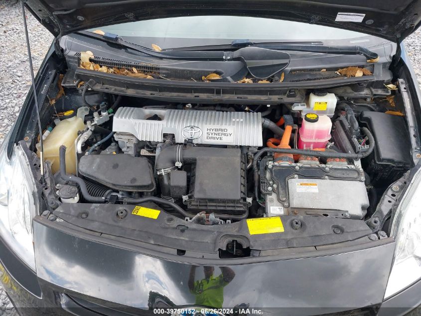 2011 Toyota Prius Two VIN: JTDKN3DU1B0286775 Lot: 39750152