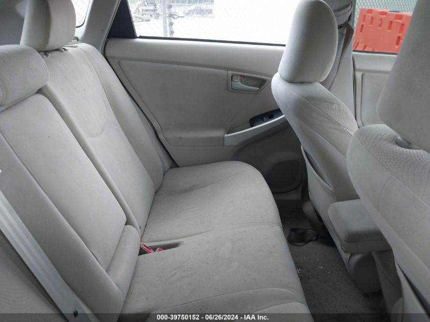 2011 Toyota Prius Two VIN: JTDKN3DU1B0286775 Lot: 39750152