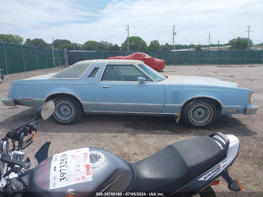 1979 Ford Heritage Thunderbird VIN: 9G87H147903 Lot: 39750160