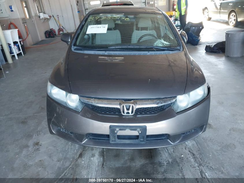 2009 Honda Civic Lx VIN: 19XFA16529E048944 Lot: 39750170