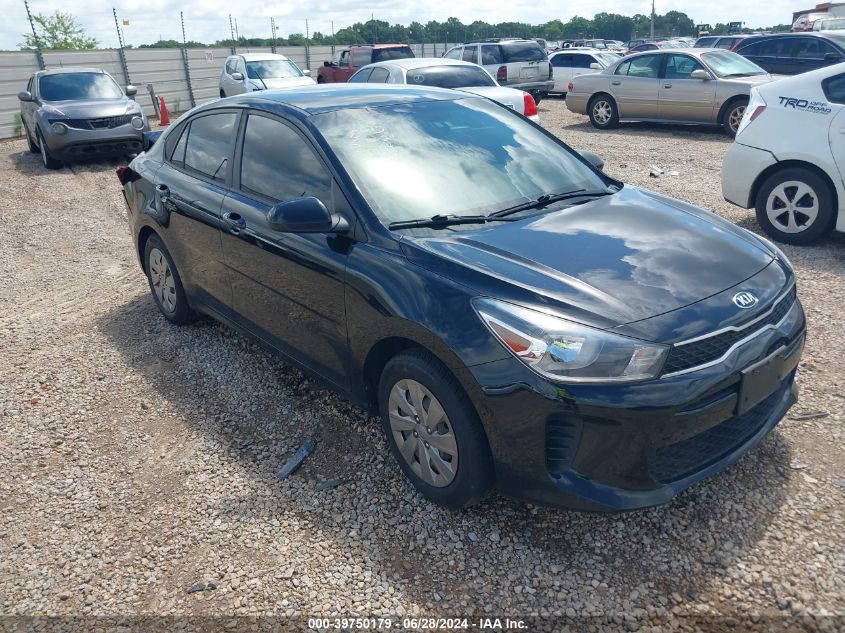 2020 Kia Rio S VIN: 3KPA24AD9LE284568 Lot: 39750179