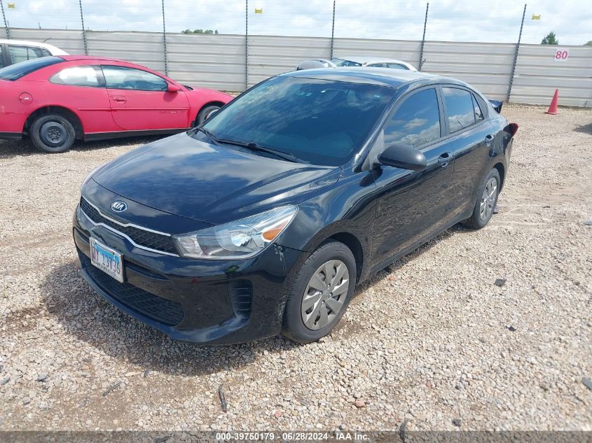 2020 Kia Rio S VIN: 3KPA24AD9LE284568 Lot: 39750179