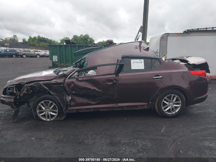 2012 Kia Optima Lx VIN: 5XXGM4A73CG070634 Lot: 39750180