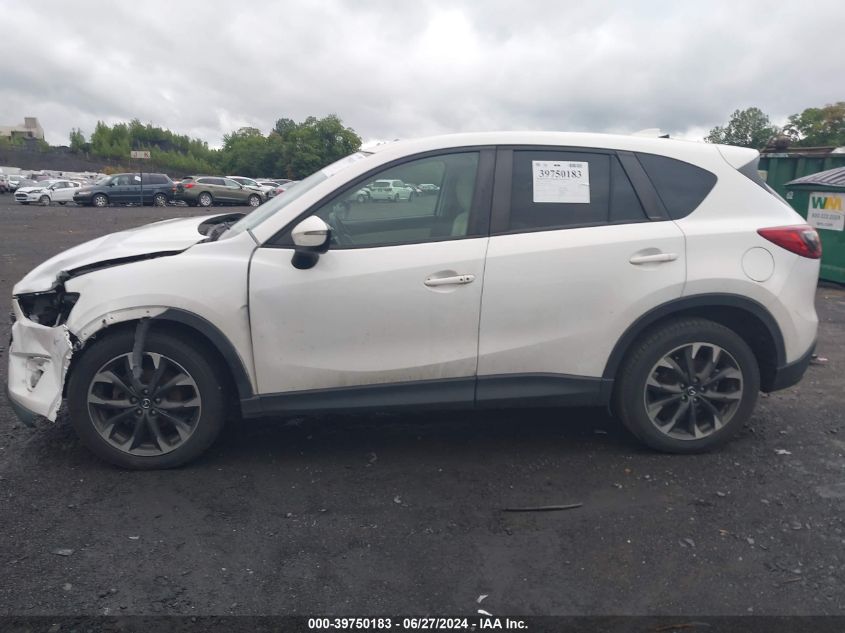 2016 Mazda Cx-5 Gt VIN: JM3KE4DY5G0752750 Lot: 39750183