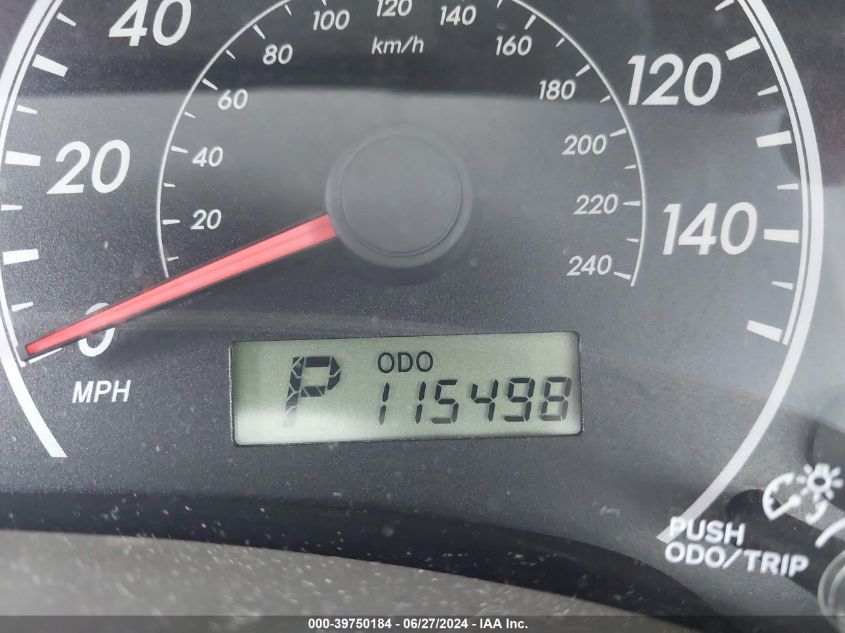 2009 Toyota Corolla Le VIN: 2T1BU40E59C142296 Lot: 39750184