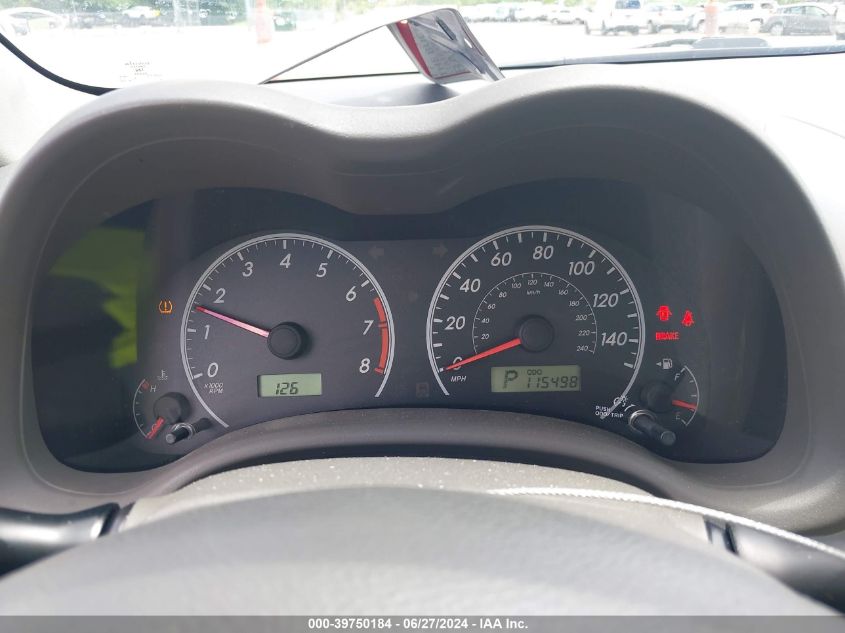 2009 Toyota Corolla Le VIN: 2T1BU40E59C142296 Lot: 39750184