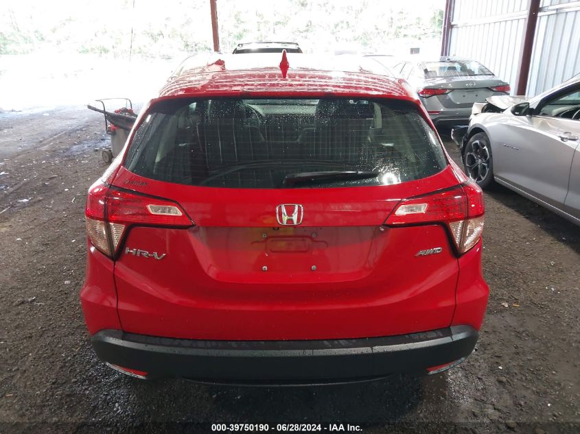 2018 Honda Hr-V Lx VIN: 3CZRU6H30JM710800 Lot: 39750190