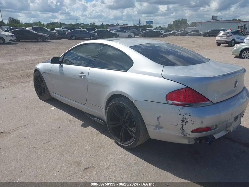 2005 BMW 645Ci VIN: WBAEH73475B193116 Lot: 39750199