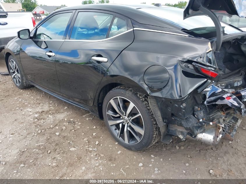 2019 Nissan Maxima 3.5 Sl VIN: 1N4AA6AV0KC381094 Lot: 39750205