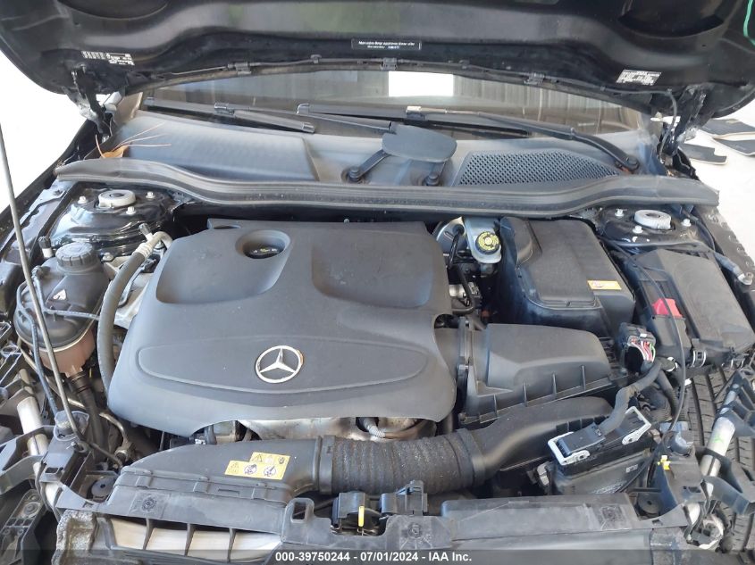 2016 Mercedes-Benz Gla 250 VIN: WDCTG4EB1GJ205299 Lot: 39750244