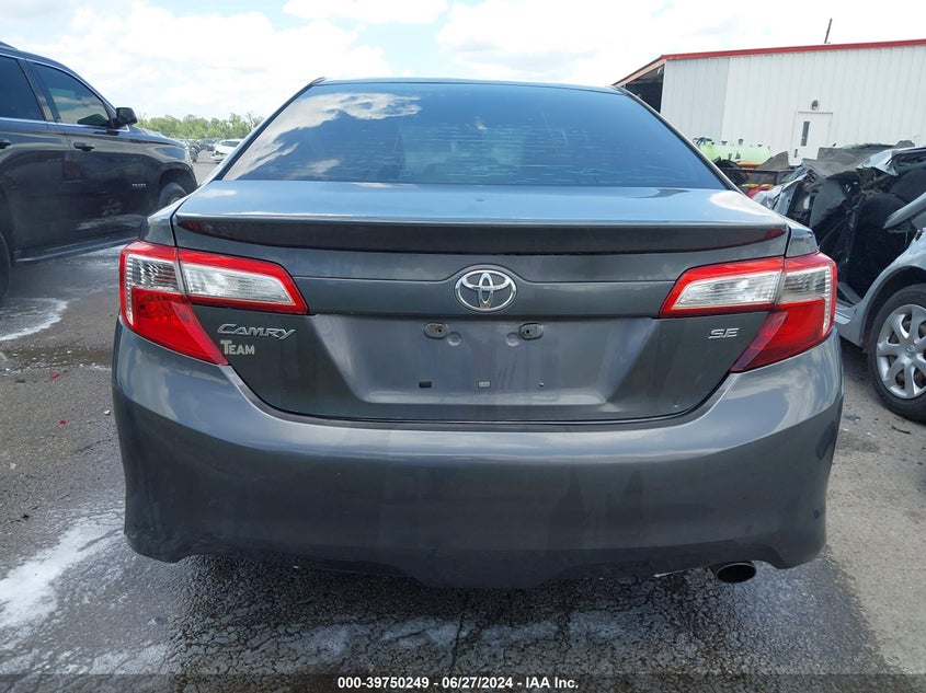 2013 Toyota Camry Se VIN: 4T1BF1FKXDU240740 Lot: 39750249