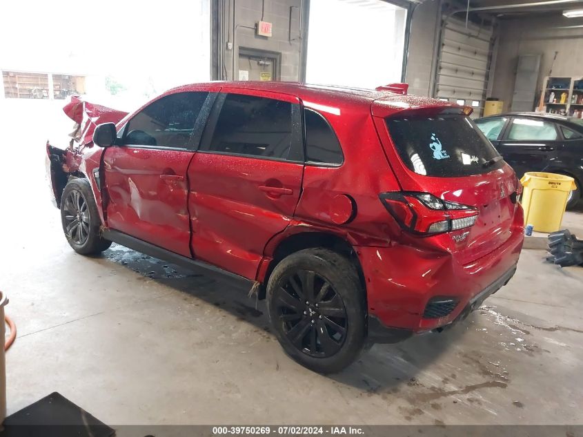 2021 Mitsubishi Outlander Sport Es/Le/Be/Se VIN: JA4ARUAU4MU003477 Lot: 39750269