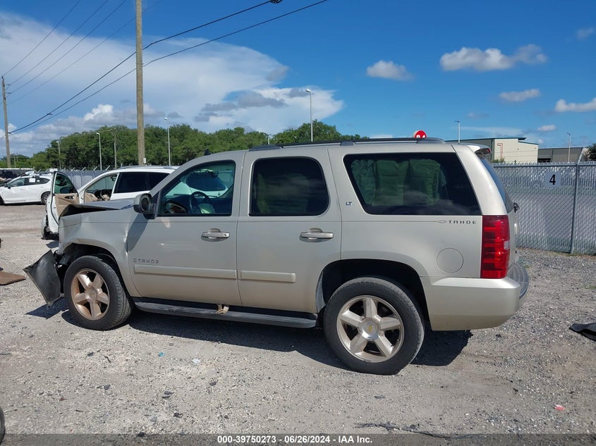 2007 Chevrolet Tahoe Lt VIN: 1GNFC13087R396307 Lot: 39750273
