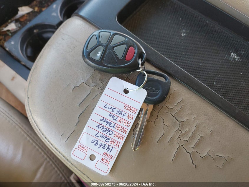 2007 Chevrolet Tahoe Lt VIN: 1GNFC13087R396307 Lot: 39750273