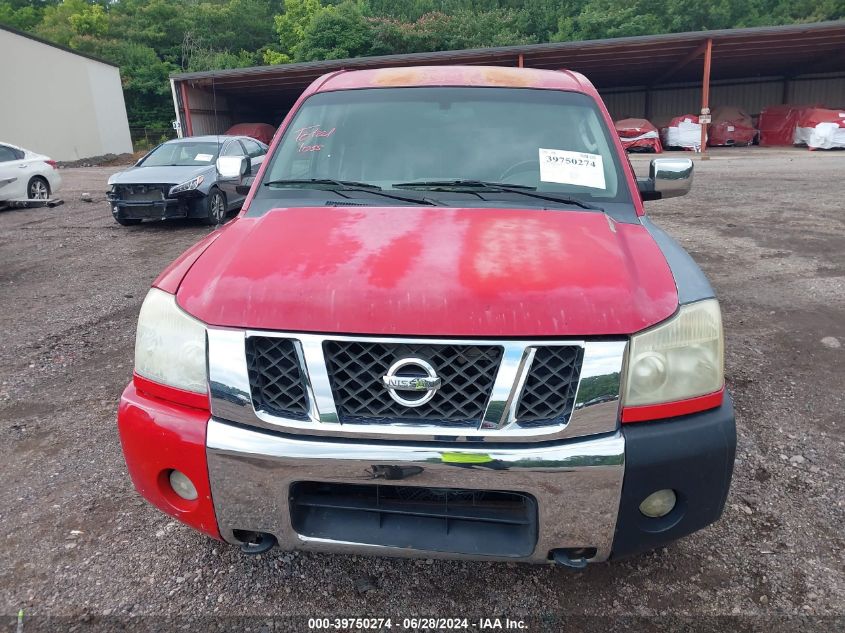 2005 Nissan Titan Xe/Se/Le VIN: 1N6BA07B65N546550 Lot: 39750274