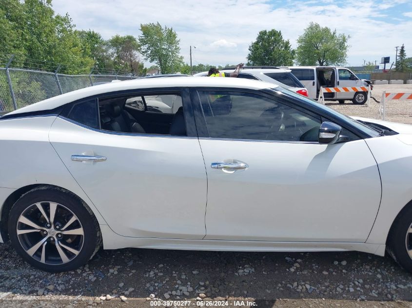 2016 Nissan Maxima 3.5 Sv VIN: 1N4AA6AP0GC449600 Lot: 39750277