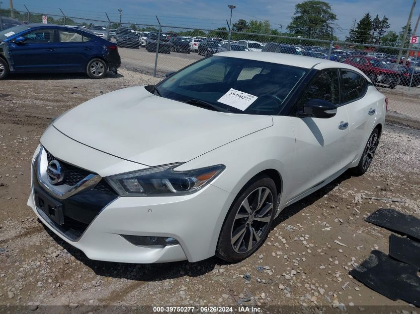 2016 Nissan Maxima 3.5 Sv VIN: 1N4AA6AP0GC449600 Lot: 39750277