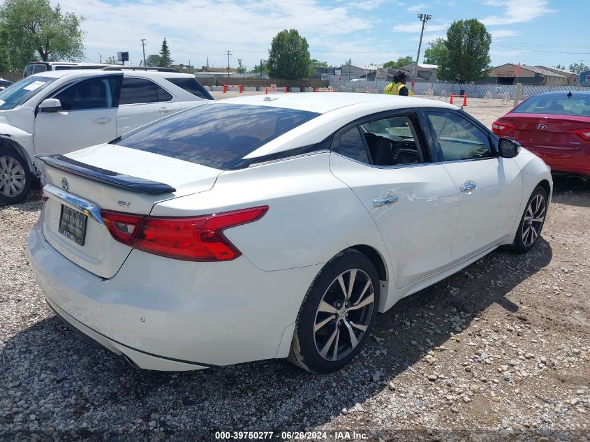 2016 Nissan Maxima 3.5 Sv VIN: 1N4AA6AP0GC449600 Lot: 39750277