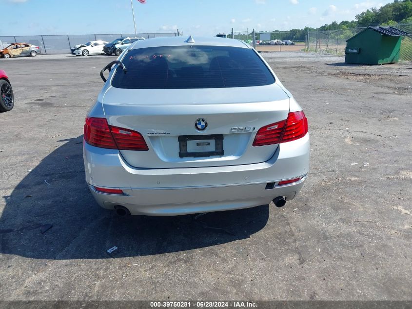 2014 BMW 535I VIN: WBA5B1C58ED483053 Lot: 39750281