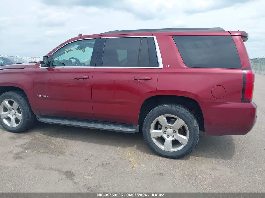 2016 Chevrolet Tahoe Lt VIN: 1GNSKBKCXGR448782 Lot: 39750285