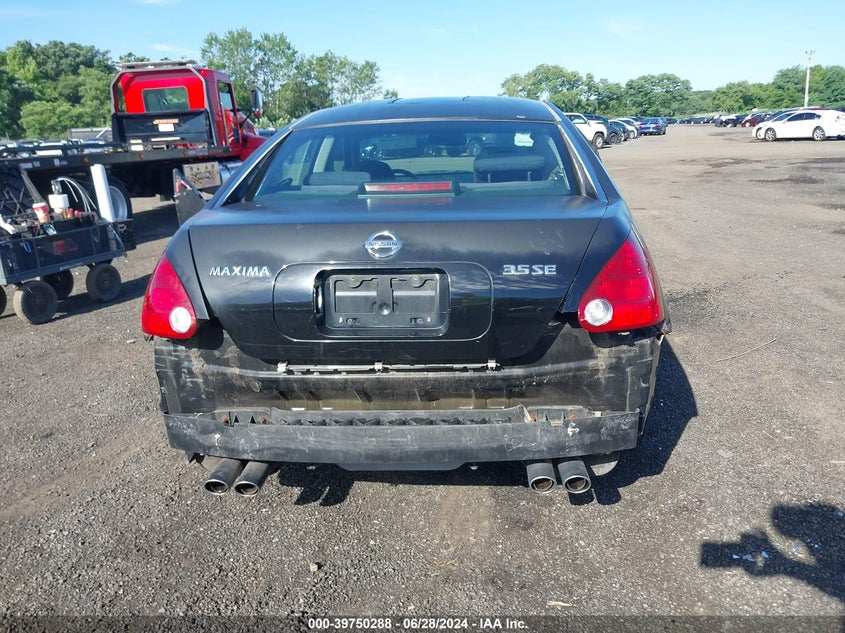 2005 Nissan Maxima Se/Sl VIN: 1N4BA41E95C816370 Lot: 39750288