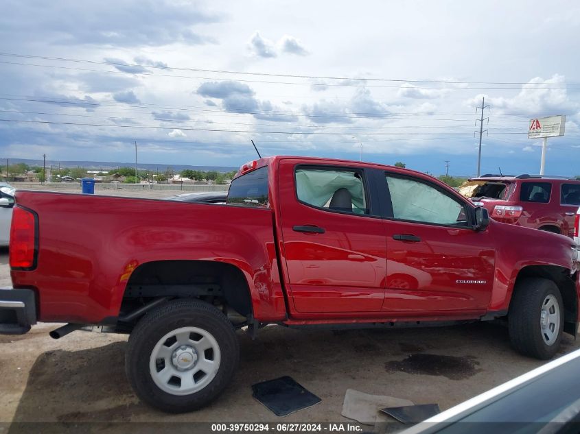 2021 Chevrolet Colorado VIN: 1GCGSBEA8M1115046 Lot: 39750294