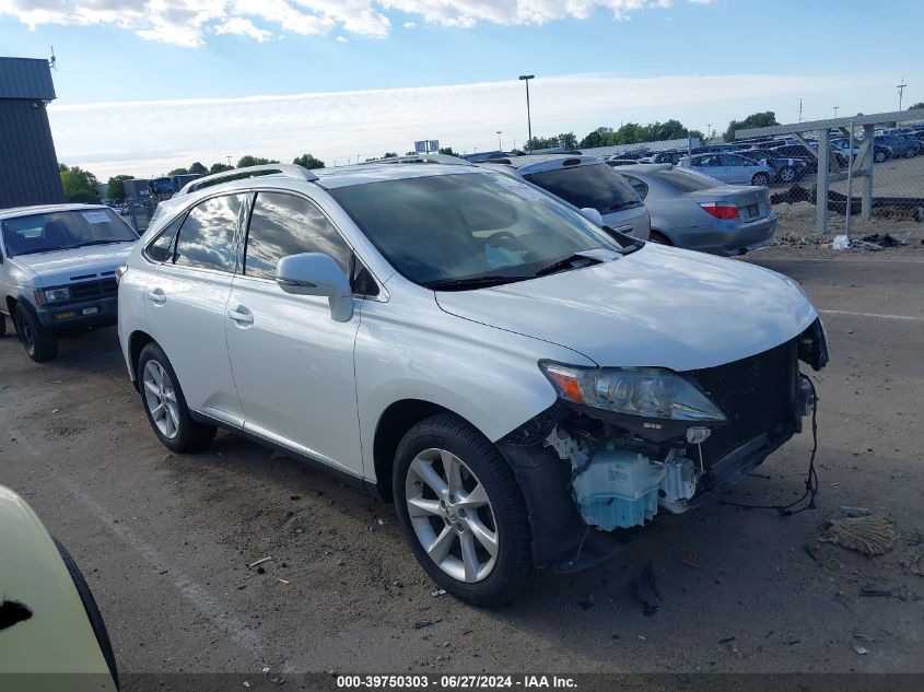 2010 Lexus Rx 350 VIN: JTJZK1BA2A2002008 Lot: 39750303