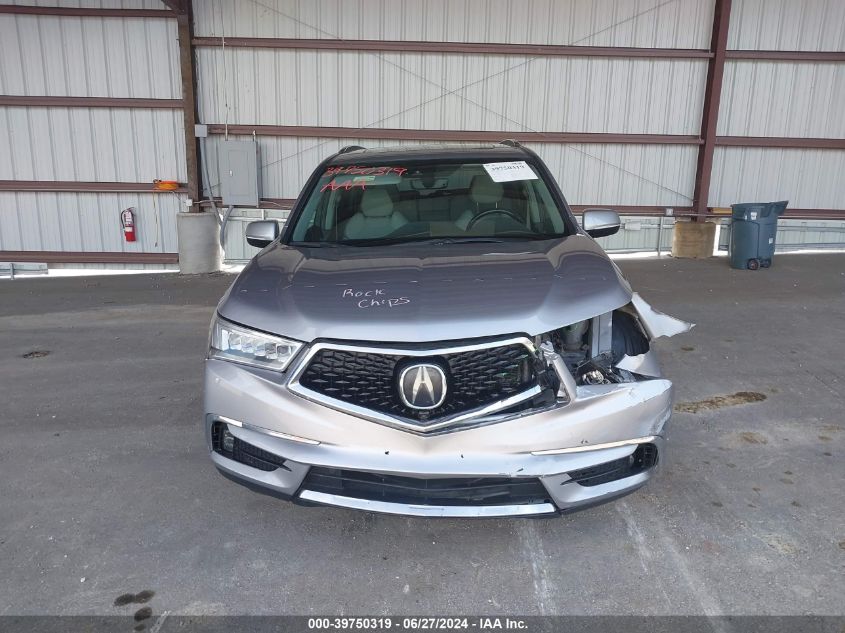 2017 Acura Mdx Advance Entertainment Pkgs VIN: 5FRYD4H99HB018543 Lot: 39750319