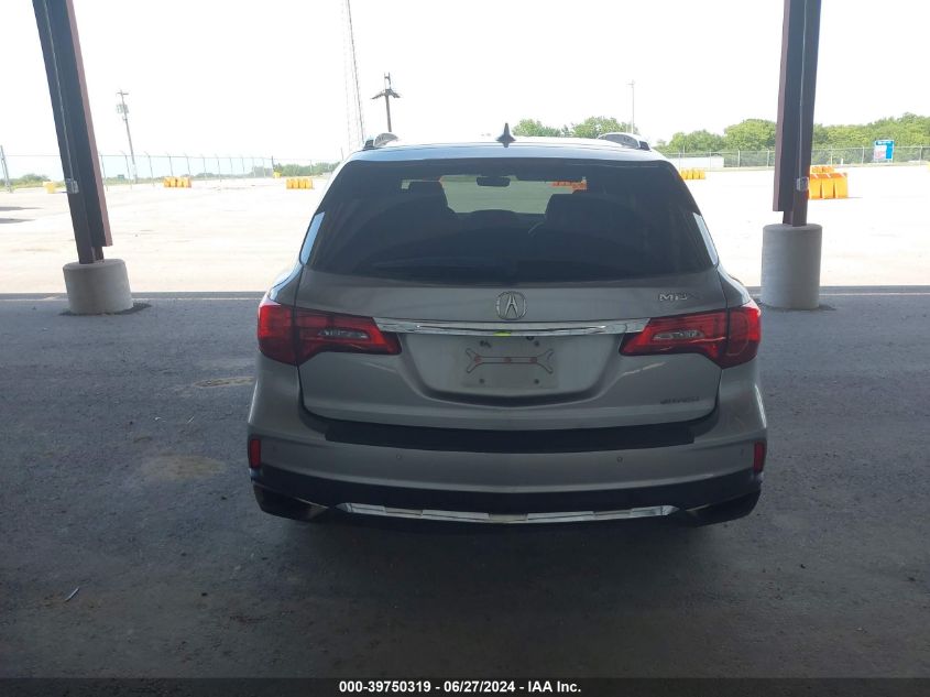 2017 Acura Mdx Advance Entertainment Pkgs VIN: 5FRYD4H99HB018543 Lot: 39750319