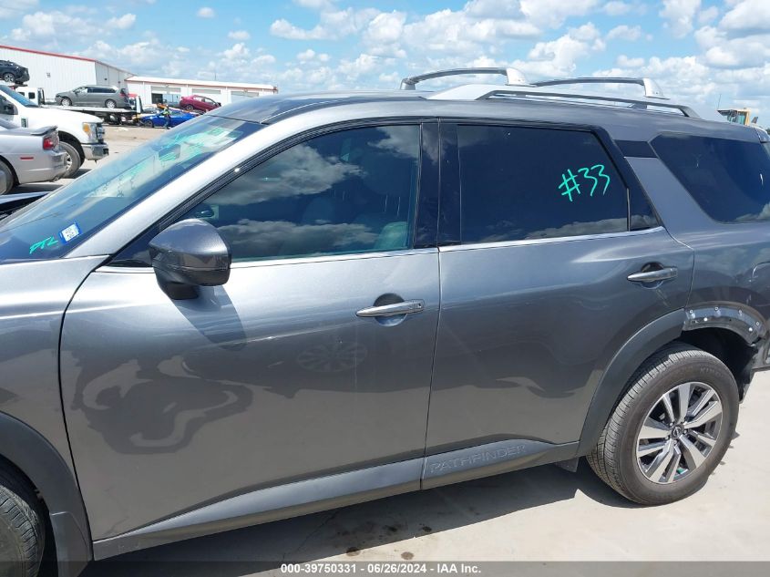 2023 Nissan Pathfinder Sl Fwd VIN: 5N1DR3CA6PC213536 Lot: 39750331