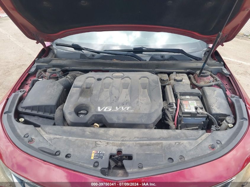 2015 Chev Impala Lt2 2Lt VIN: 2G1125S34F9275137 Lot: 39750341