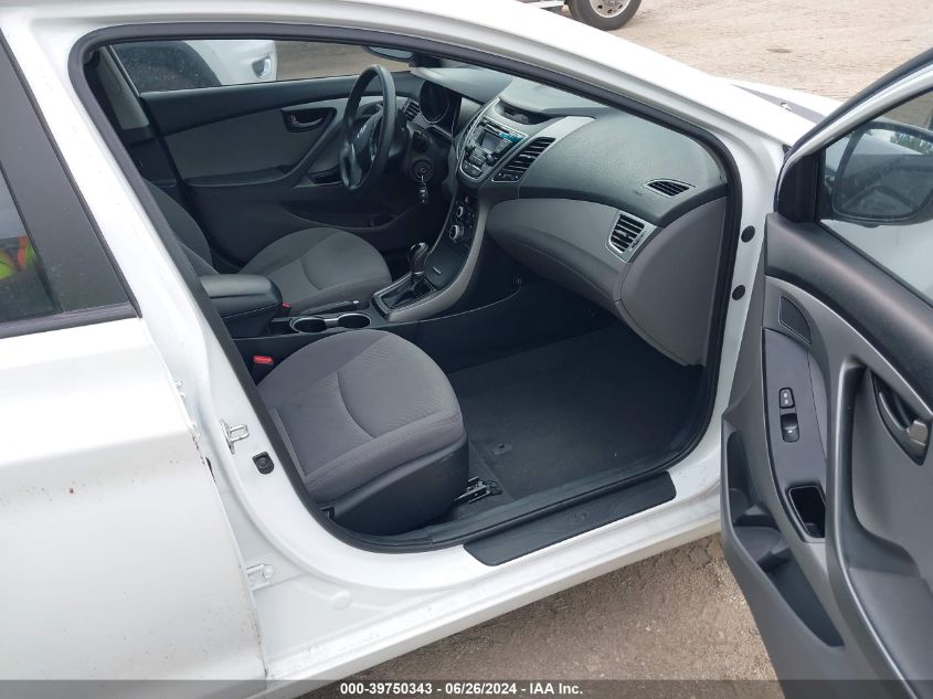 2016 HYUNDAI ELANTRA SE - 5NPDH4AE9GH729476