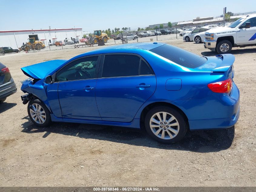 2010 Toyota Corolla S VIN: 2T1BU4EE9AC469409 Lot: 39750346
