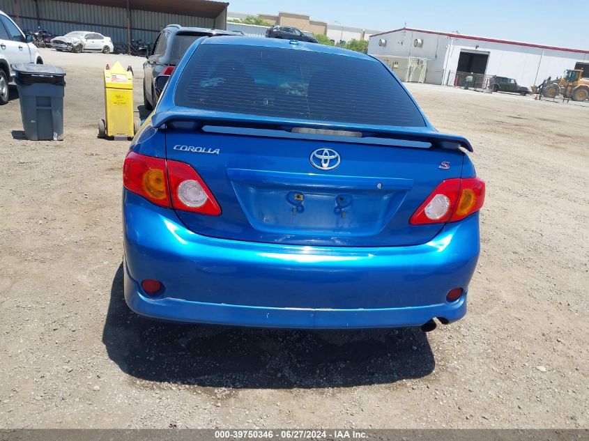 2010 Toyota Corolla S VIN: 2T1BU4EE9AC469409 Lot: 39750346