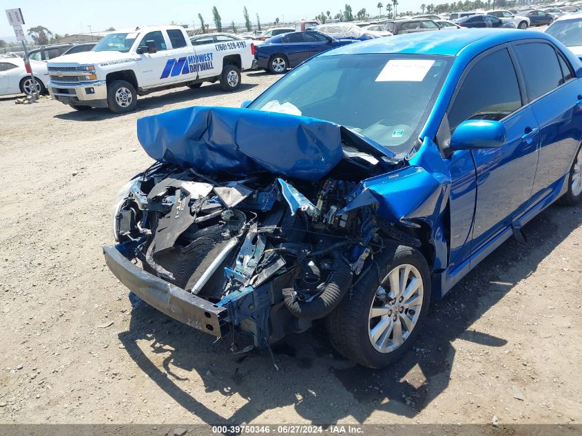2010 Toyota Corolla S VIN: 2T1BU4EE9AC469409 Lot: 39750346