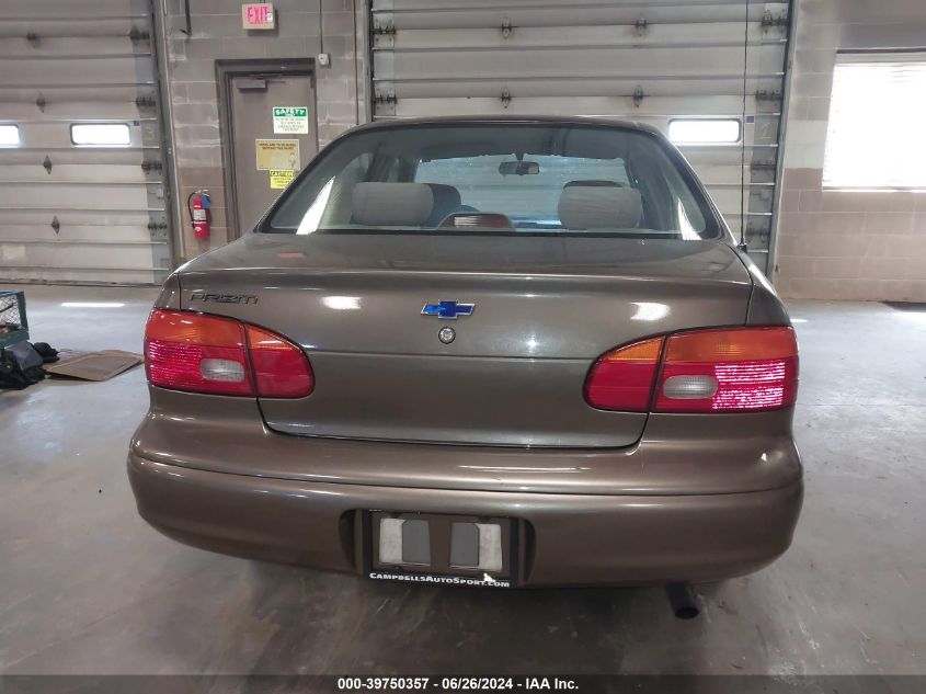 1999 Chevrolet Prizm VIN: 1Y1SK5486XZ428785 Lot: 39750357