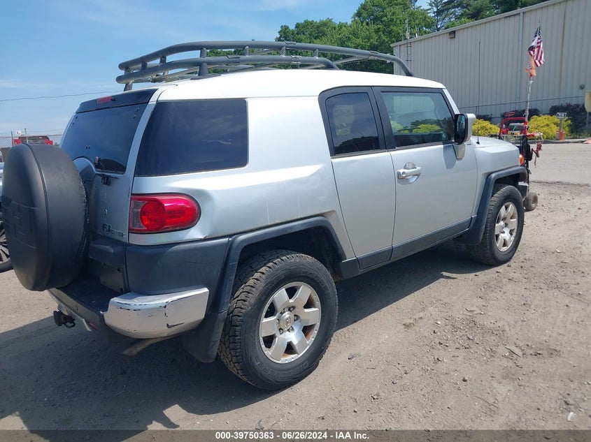 2007 Toyota Fj Cruiser VIN: JTEBU11F970008268 Lot: 39750363