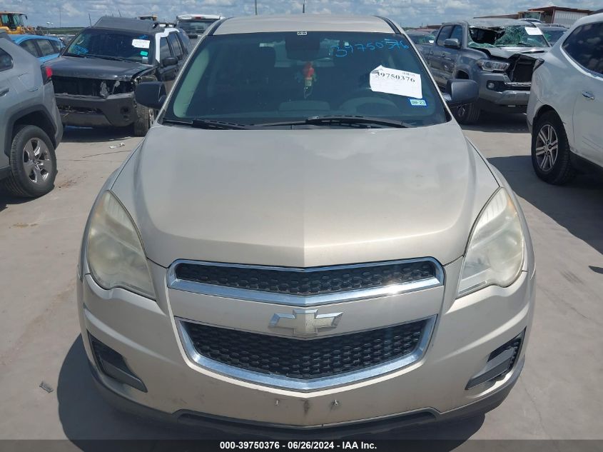 2012 Chevrolet Equinox Ls VIN: 2GNFLCEK8C6119544 Lot: 39750376